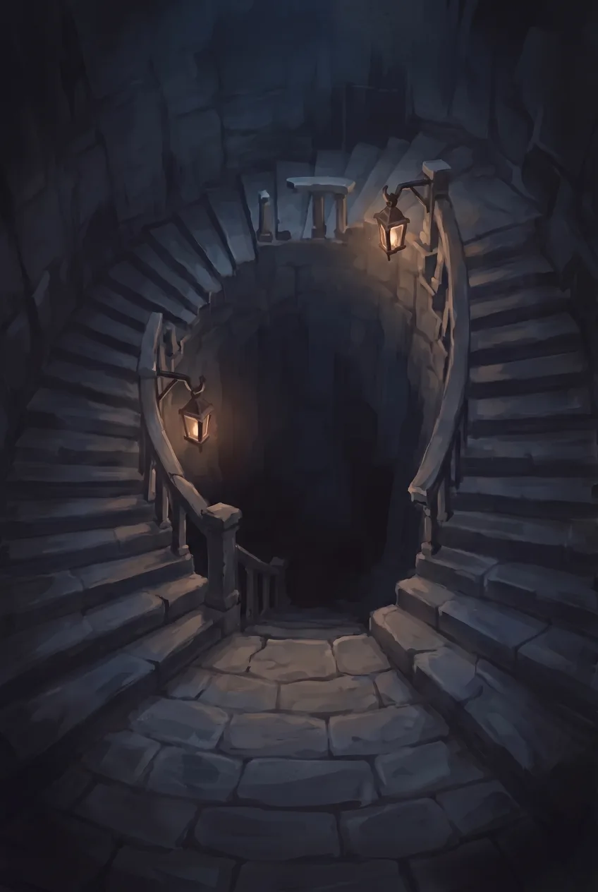 The Starless Stair combat backdrop