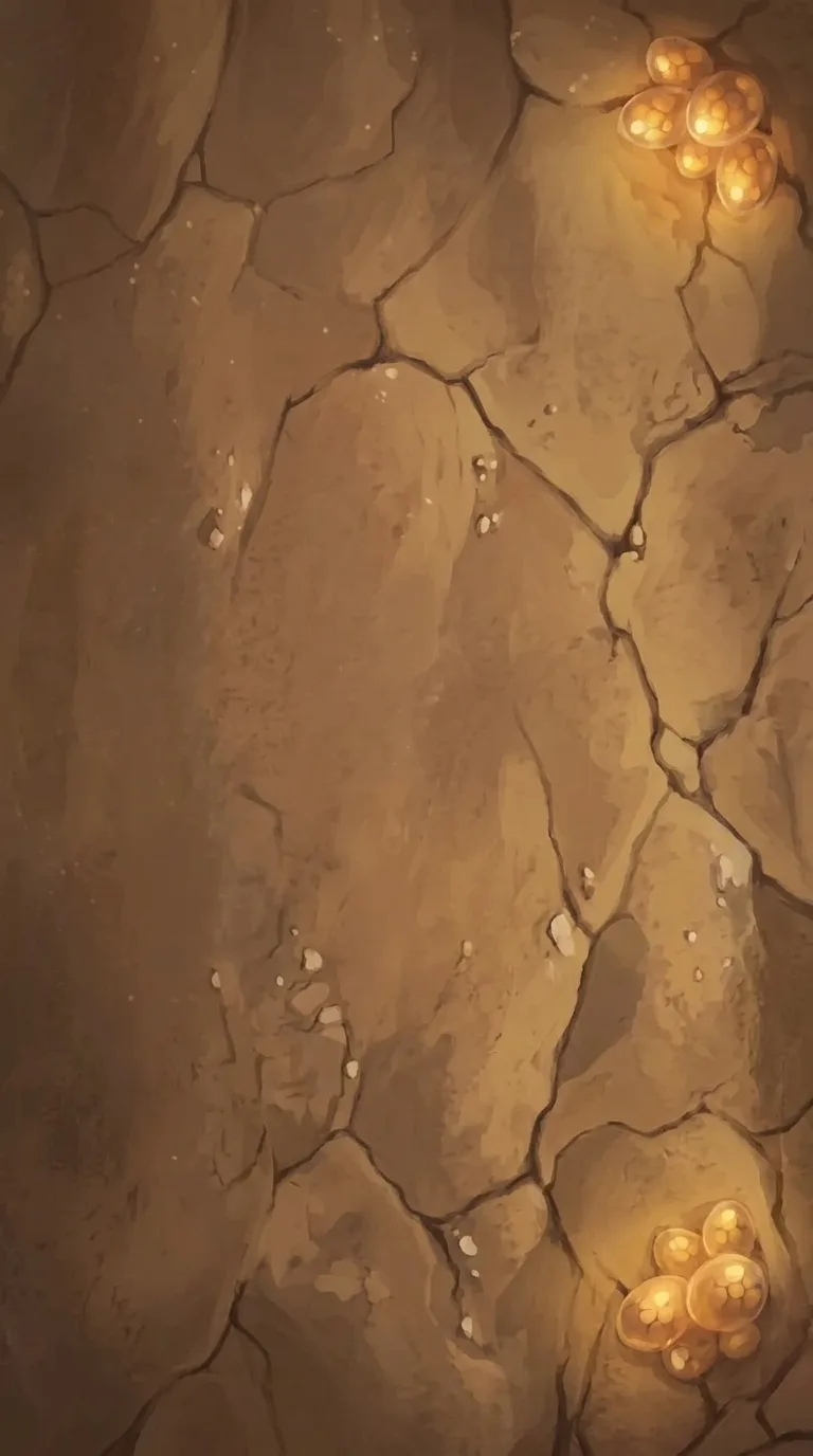 The Silked Hollows map wall