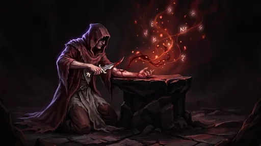Sacrifice card art