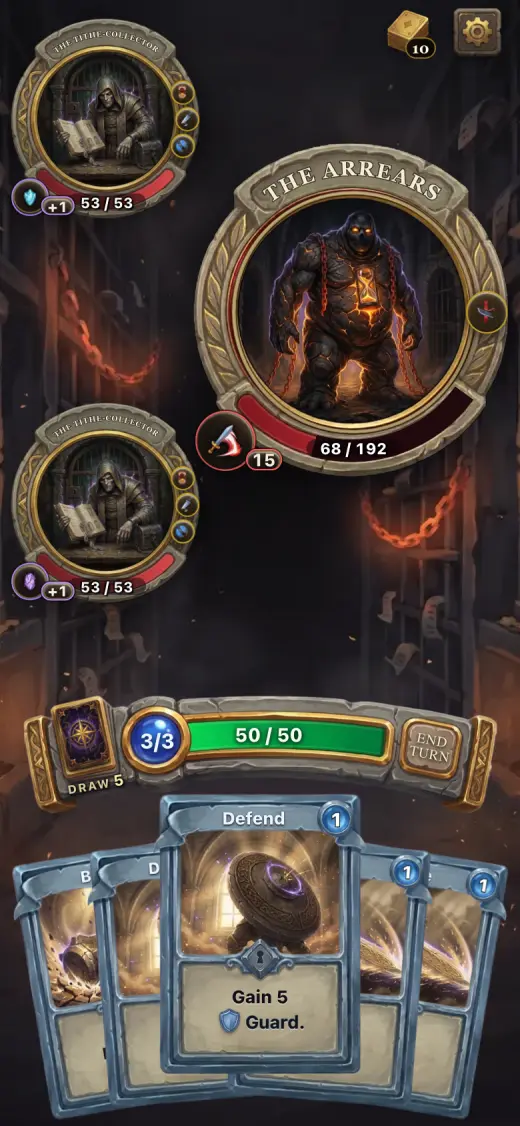 Below half health, The Arrears calls a second helper